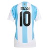 Maillot de Supporter Argentine Messi 10 Domicile 2024 Pour Femme
